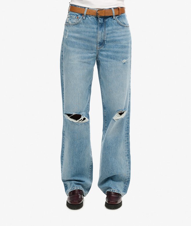 Organic Cotton Wide Leg Jeans