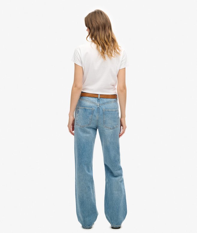Organic Cotton Wide Leg Jeans
