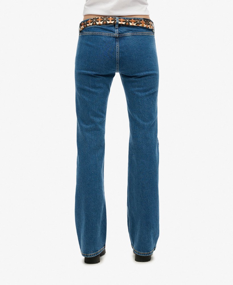 パンツ OVY DAYDREAM Cotton Japan Flare Denim M DAYDREAM Cotton Japan Flare Denim L OVY WOMEN'S DRAPEY WIDE FLARED