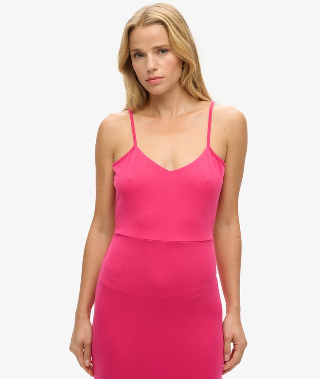 Jersey Open Back Dress