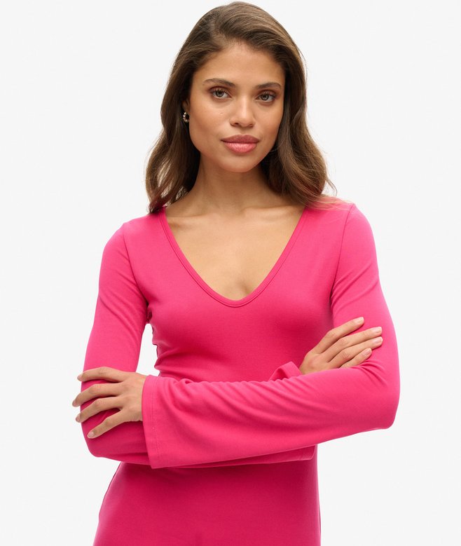 Flare Sleeve Bodycon Mini Dress