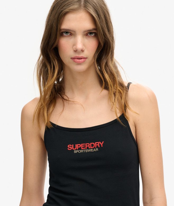 Sportswear Logo Fitted Cami Top