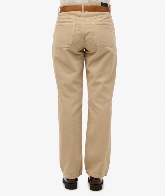 Straight Leg Cord Pants