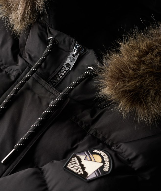 Everest Faux Fur Longline Coat