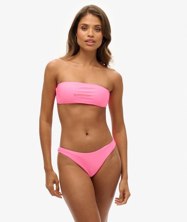 Logo Bandeau Bikini Top