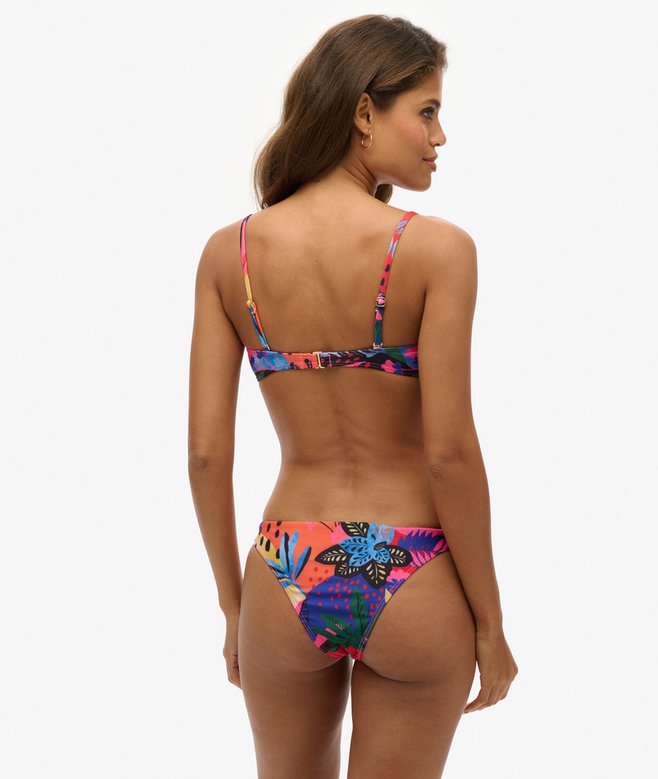 Tropical Bandeau Bikini Top