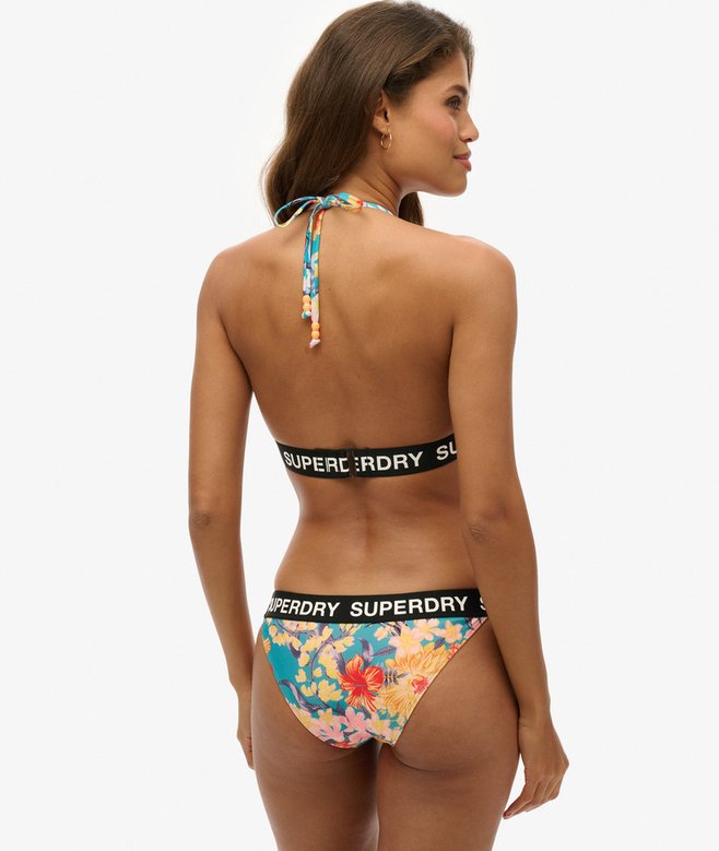 Logo Triangle Bikini Top