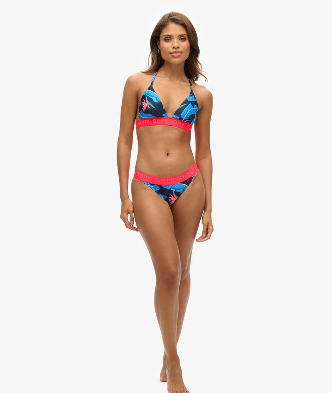 Logo Triangle Bikini Top