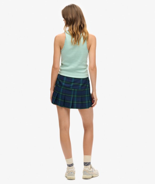 Check Pleat Mini Skirt (6) 4 out of 5 stars, 6 reviews More Colours Available Price £22.49 Price reduced from £44.99 to You Save 50%