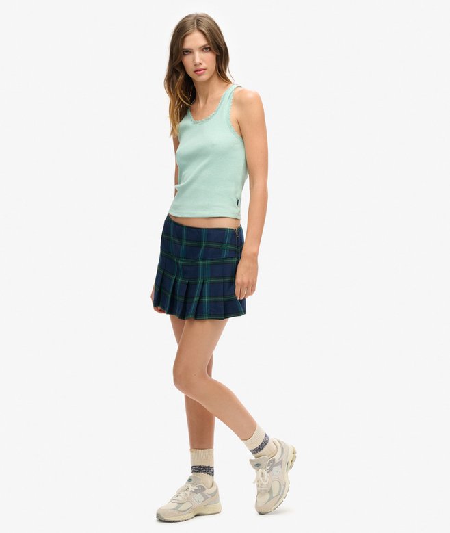 Check Pleat Mini Skirt (6) 4 out of 5 stars, 6 reviews More Colours Available Price £22.49 Price reduced from £44.99 to You Save 50%