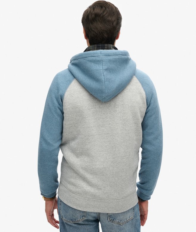 Essential Baseball Zip Hoodie