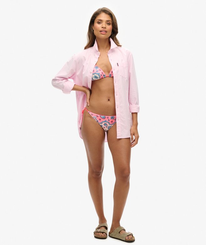 String Triangle Bikini Top