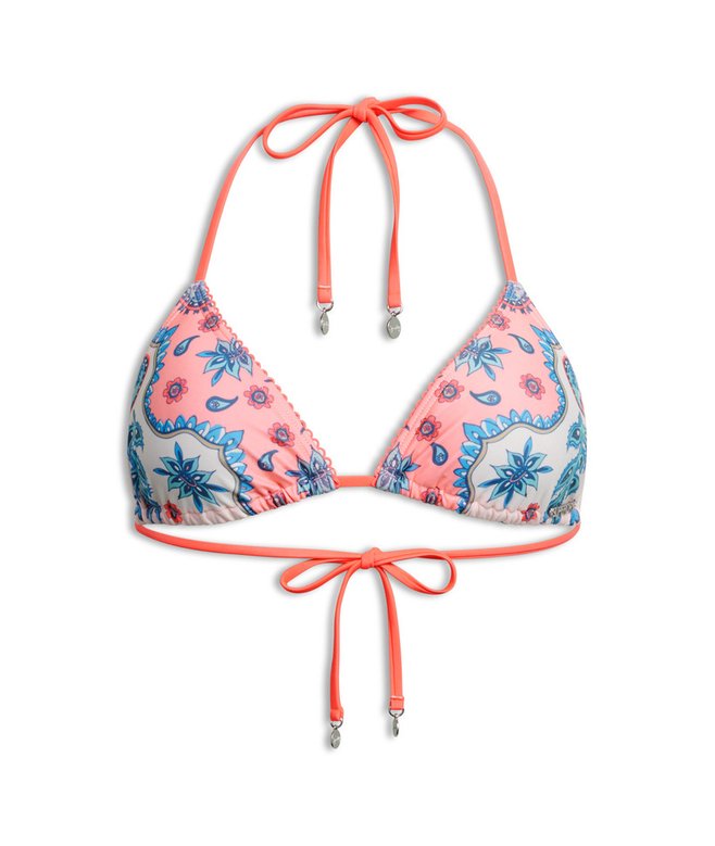 String Triangle Bikini Top