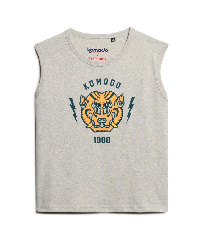 Superdry x Komodo Tiger Slim Vest Top