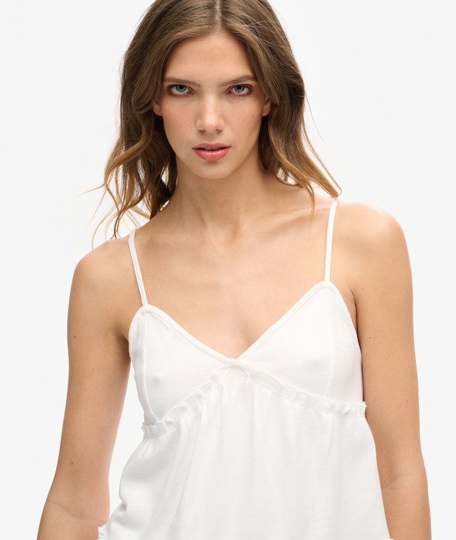 Tiered Jersey Cami Top