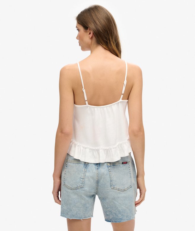 Tiered Jersey Cami Top