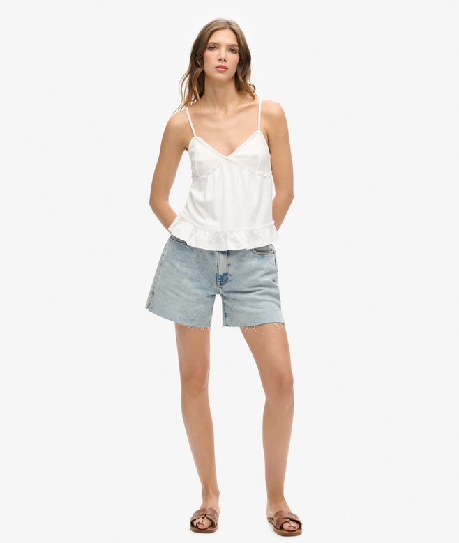 Tiered Jersey Cami Top