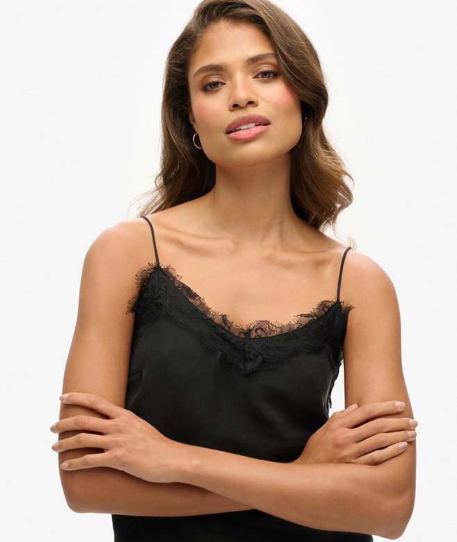 Eyelash Cami Top