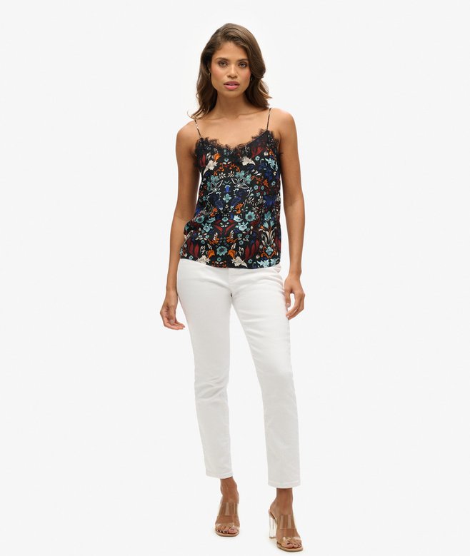 Eyelash Cami Top