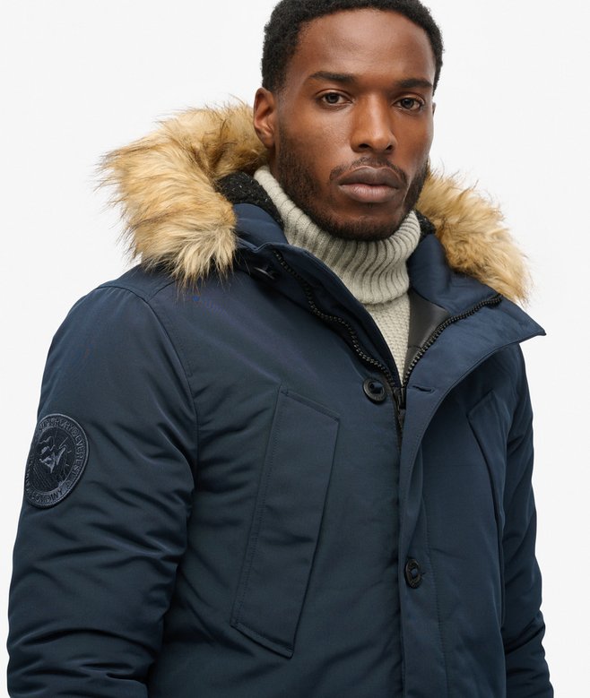 Hooded Everest Faux Fur Parka