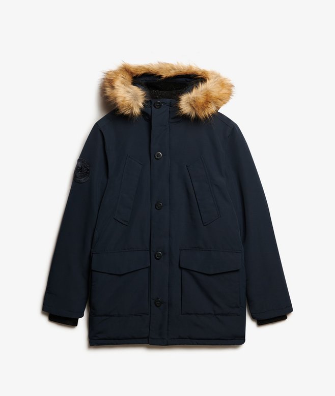 Hooded Everest Faux Fur Parka