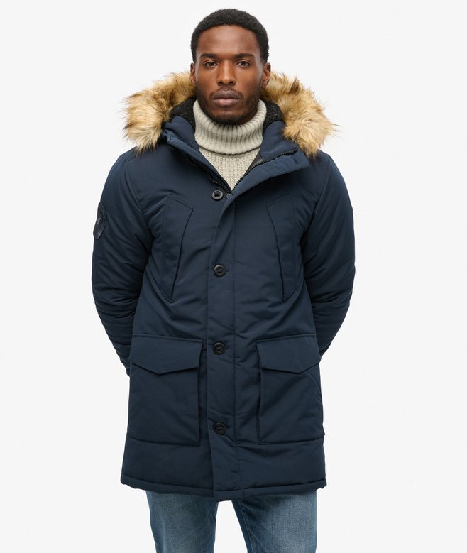 Hooded Everest Faux Fur Parka
