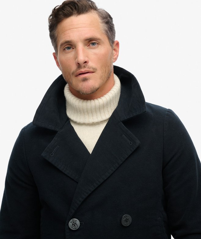 The Merchant Store - Moleskin Pea Coat