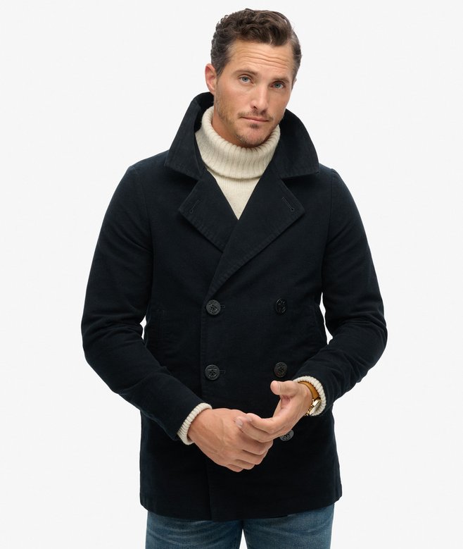 The Merchant Store - Moleskin Pea Coat
