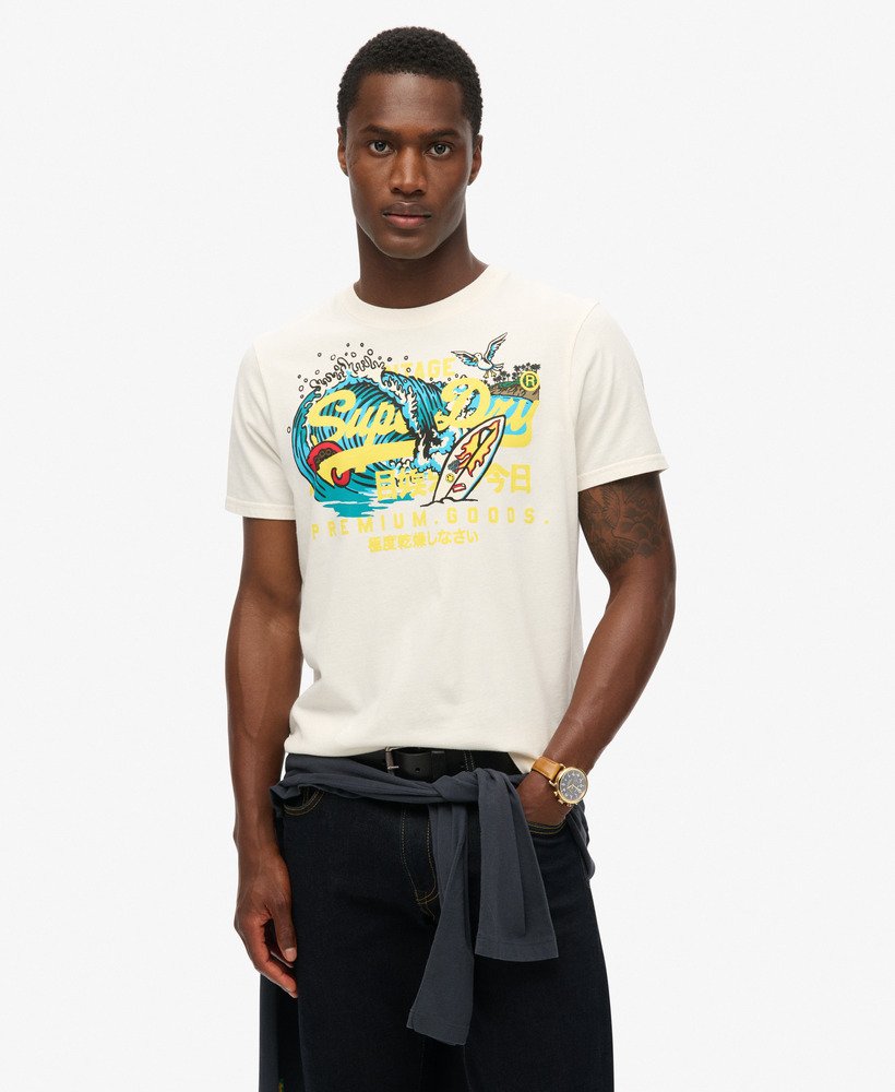 Superdry★グラフィック ワークウェアTシャツ 送関込 Mens Superdry Graphic Limited Edition Cotton T-Shirt NEW | eBay