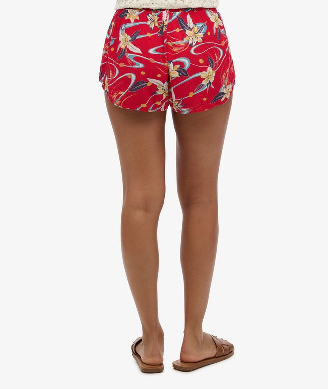 Vintage Beach Printed Shorts