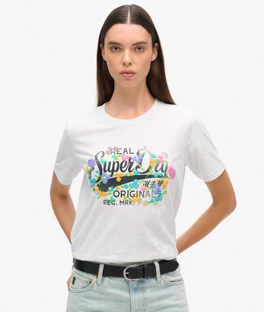 T-shirt Real Originals z motywem kwiatowym Image 1