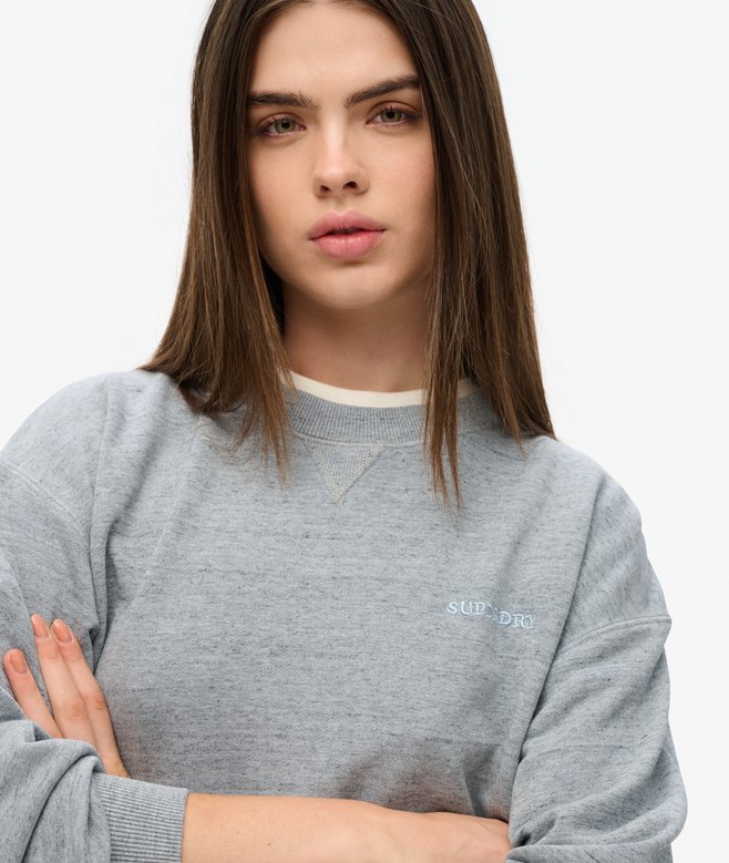 Essential Logo Overdyed Sweatshirt