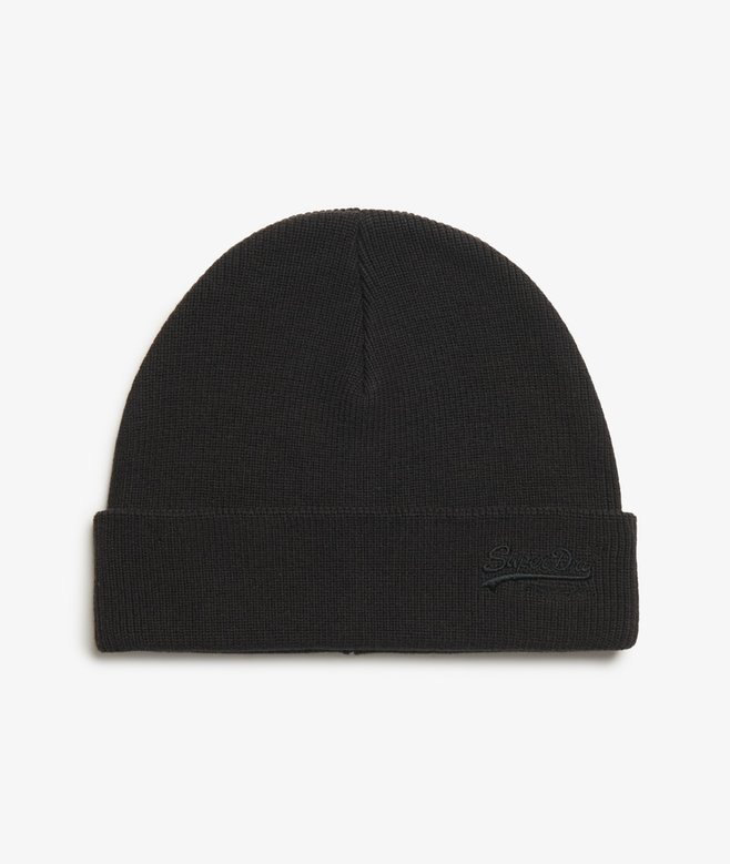 Superdry Logo Beanie – Berretto In Lana Acrilica – Taglia Unica – Lavabile In Lavatrice
