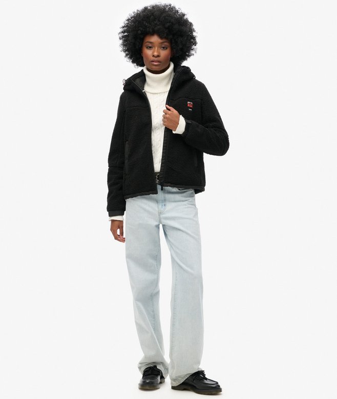 Sherpa Fleece Trekker Jacket