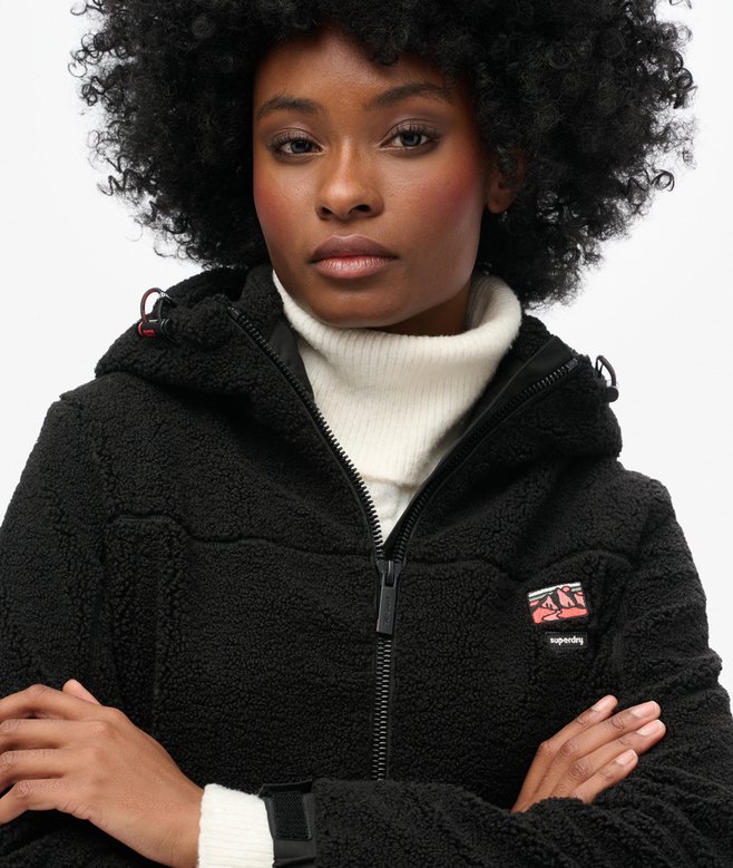 Sherpa Fleece Trekker Jacket