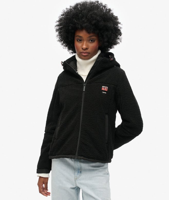 Sherpa Fleece Trekker Jacket