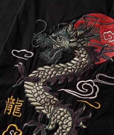 Low Rise Embroidered Cargo Pants Image 6