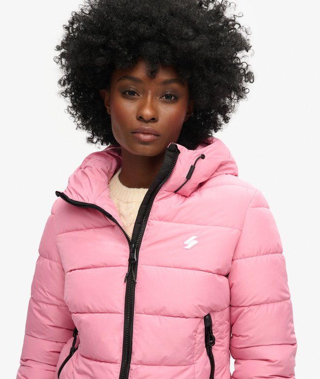 Hooded Spirit Sports Puffer Jacket
