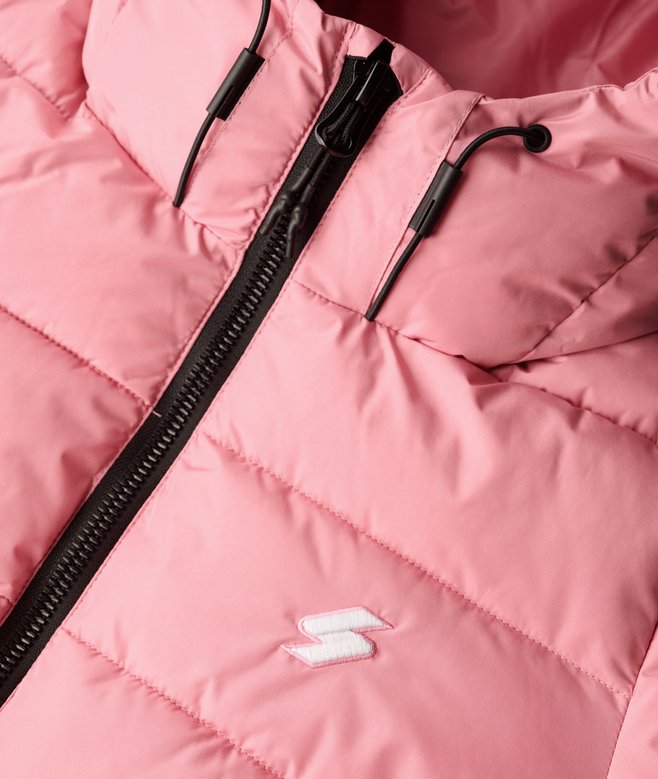 Hooded Spirit Sports Puffer Jacket