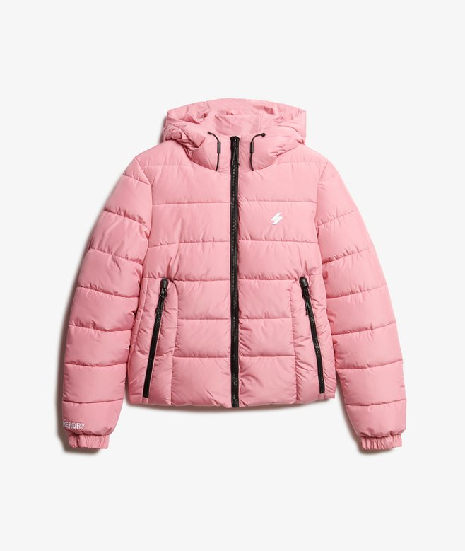 Hooded Spirit Sports Puffer Jacket