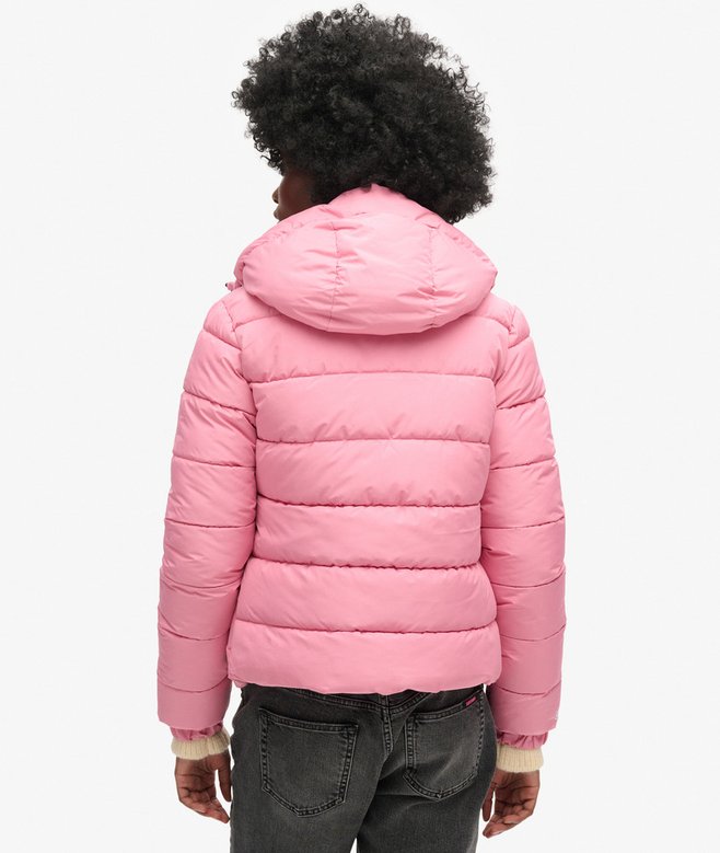 Hooded Spirit Sports Puffer Jacket