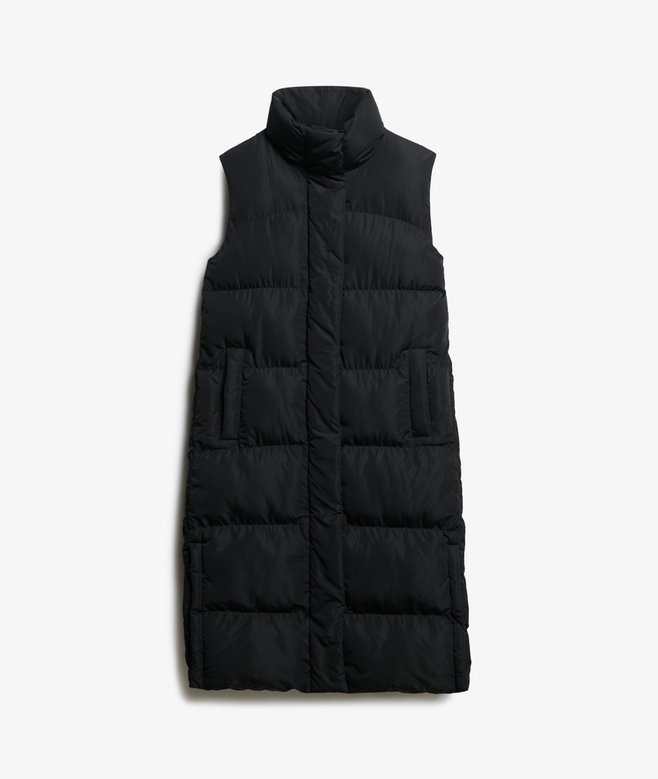 Longline Puffer Gilet