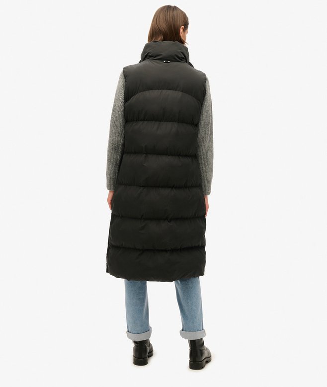 Longline Puffer Gilet