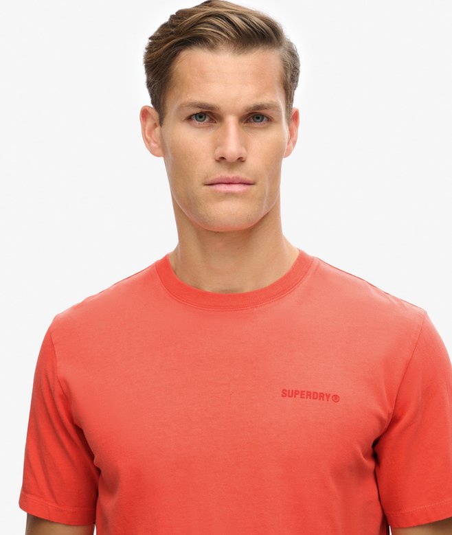 Overdyed Logo Loose T-Shirt