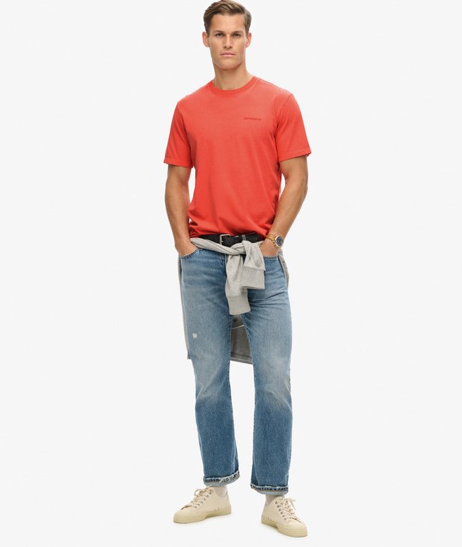 Overdyed Logo Loose T-Shirt