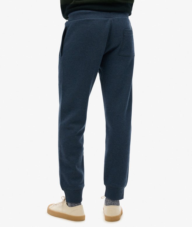 Organic Cotton Vintage Logo Embroidered Joggers