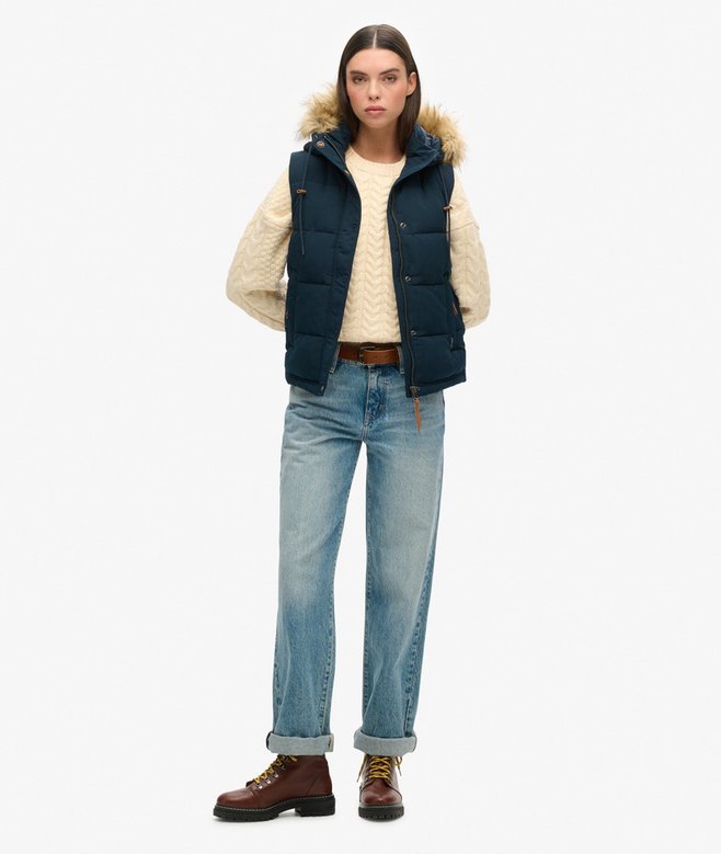 Everest Faux Fur Gilet