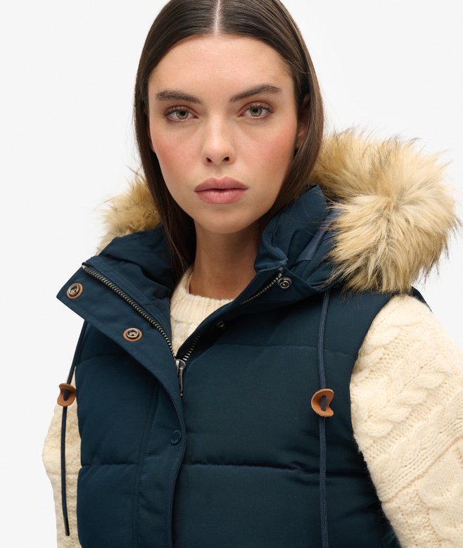 Everest Faux Fur Gilet