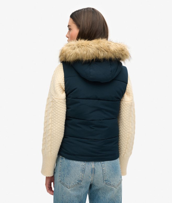 Everest Faux Fur Gilet