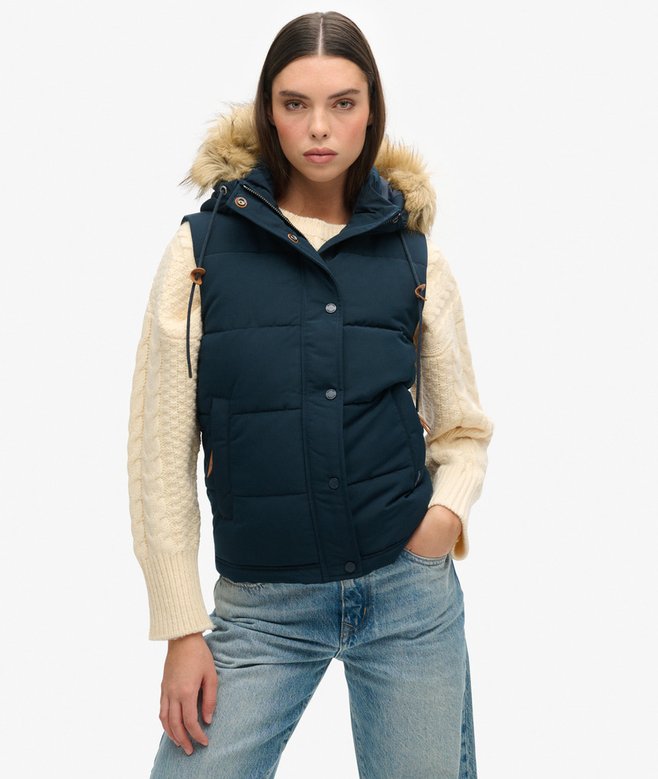 Everest Faux Fur Gilet
